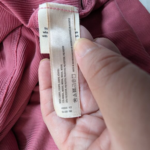 Anthropologie Saturday Sunday Cupro Dress Women's Medium Cinched Waist - Picture 8 of 9